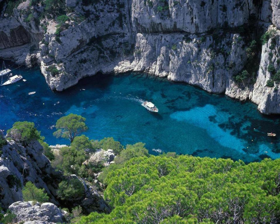 "Cote Gibaou" Centre-Ville Garage Piscine Terrasse Cassis Kültér fotó